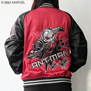 <img class='new_mark_img1' src='https://img.shop-pro.jp/img/new/icons15.gif' style='border:none;display:inline;margin:0px;padding:0px;width:auto;' />【予約品】《11月入荷予定！》 < MARVEL > 「 アントマン 」 クールアタック スカジャン L マーベル ブルゾン