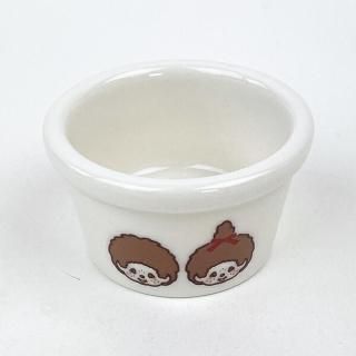 会員様限定50％OFF対象商品！ モンチッチ ココットS 食器 キッチン チェック ブラウン