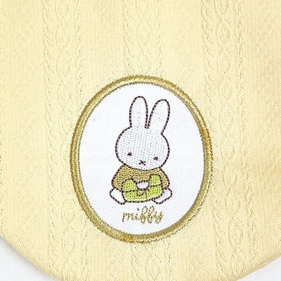 ミッフィー miffy 巾着袋(イエロー) ポーチ スプリングニット