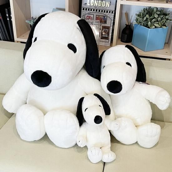 Snoopy's standard vintage plush toy 