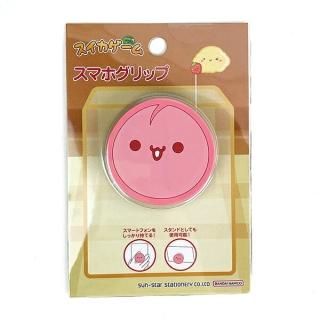会員様限定50％OFF対象商品！ スイカゲーム スマホグリップ(もも) 文具 スマホ関連