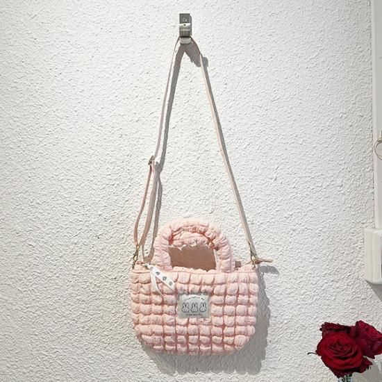 ミッフィー miffy トートショルダーバッグ (ピンク) なかよし