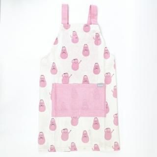 店内セール開催中!50％オフ対象商品! バーバパパ キッズエプロン(L) (アイボリー) キッチン 【130-140ｃｍ】