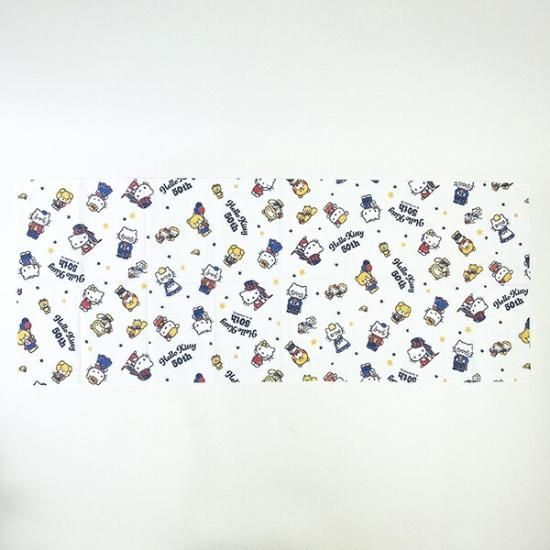 ハローキティ 手ぬぐい 綿製 約40cm x 30cm ハローキティ 手ぬぐい 綿製 約40cm x 30cm