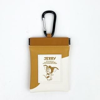 店内セール開催中!10％オフ対象商品! トムとジェリー×グレムリン マッシュアップクチバネポーチ ベージュ 小物入れ