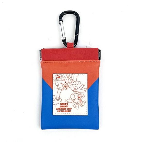 トムとジェリー×グレムリン マッシュアップクチバネポーチ ベージュ