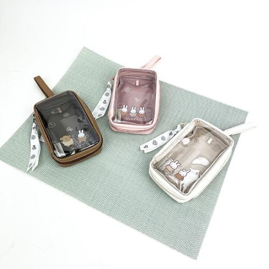 ミッフィー miffy プチキャリーケース (ピンク) 小物入れ