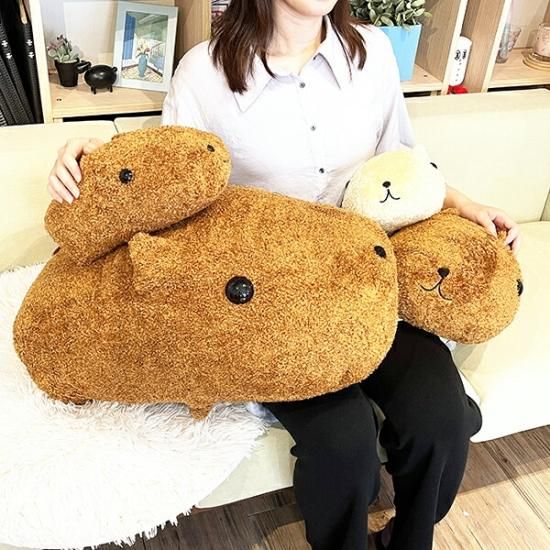 もふっとカピバラさん ホワイトさん ぬいぐるみ もふっとカピバラさん ホワイトさん ぬいぐるみ