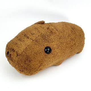 店内セール開催中!10％オフ対象商品! もふっとカピバラさん ほおずりサイズ ぬいぐるみ ブラウン