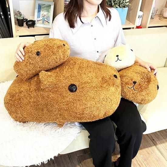 もふっとカピバラさん ブラウン ぬいぐるみ