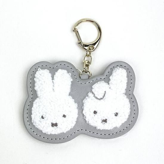 ミッフィー miffy ミッフィー＆ダーン キーホルダー フェイス
