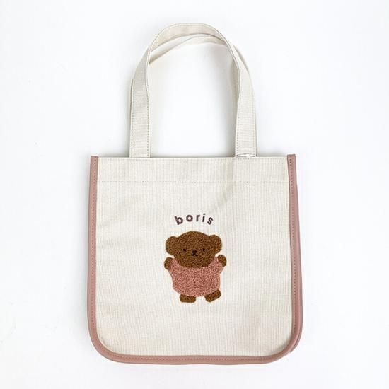 ミッフィー miffy ボリス スクエアミニトートバッグ るんるん ミッフィー miffy ボリス スクエアミニトートバッグ るんるん