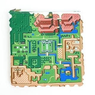 ゼルダの伝説 神々のトライフォースハイラルマップ マルチポーチ 任天堂