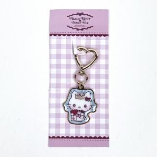 サンリオ ハローキティ―×DOLLY MIX ディアダニエル メタルキーホルダー (ブルー) Sanrio