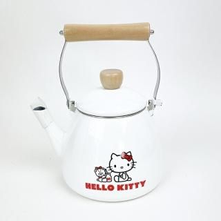 新品未使用☆ハローキティ HELLO Kitty ホーロー鍋 やかん 片手