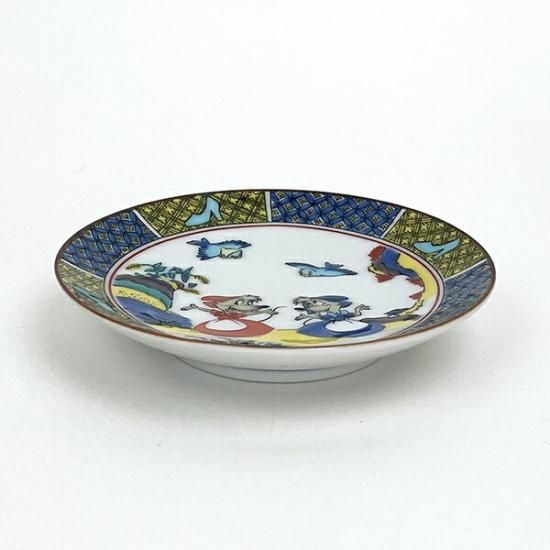 Walt Disney World 小皿 ディズニーパーク　日本製　アンティーク ディズニー シンデレラ パーラ＆スージー 九谷焼 小皿 日本製 Disney