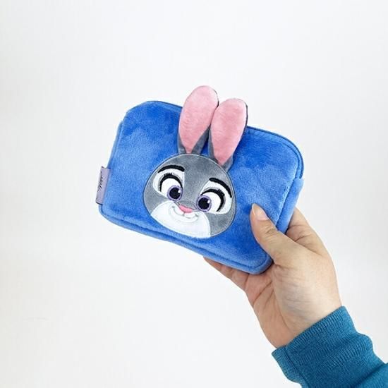 ディズニー ジュディ・ホップス ミニティッシュポーチ ブルー Disney