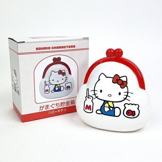 サンリオ ハローキティ がまぐち貯金箱 バンク インテリア Sanrio サンリオ ハローキティ がまぐち貯金箱 バンク インテリア Sanrio