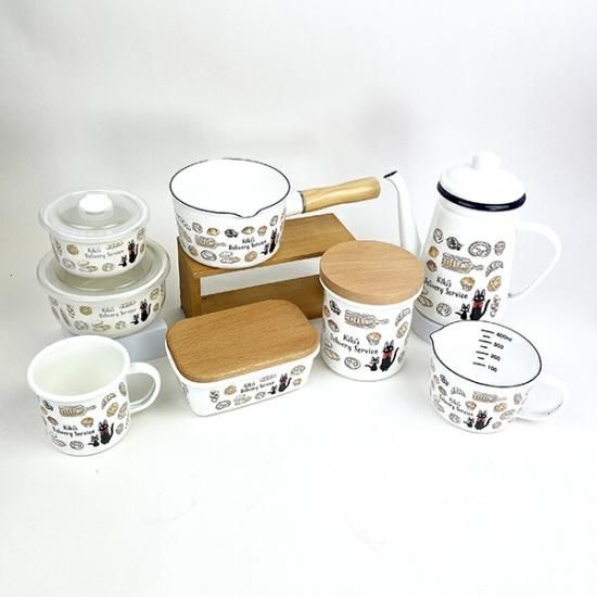 スタジオジブリ 魔女の宅急便 ホーローバターケース キッチン 保存容器
