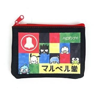 店内セール開催中!10％オフ対象商品! サンリオ マルベル堂×はぴだんぶい ティッシュポーチ ハンギョドン バツマル ポチャッコ ケロッピ サム ペックル
