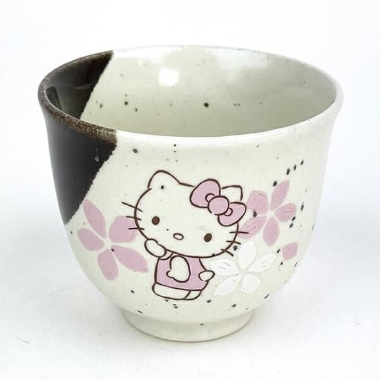 サンリオ ハローキティ 美濃焼 ゆのみ キッチン コップ Sanrio サンリオ ハローキティ 美濃焼 ゆのみ キッチン コップ Sanrio