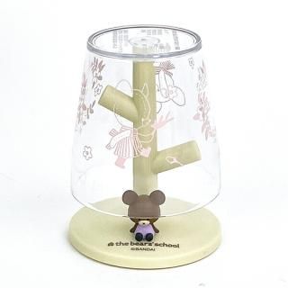 くまのがっこう ジャッキー ミニうがいコップ＆スタンド 日用品 90ml