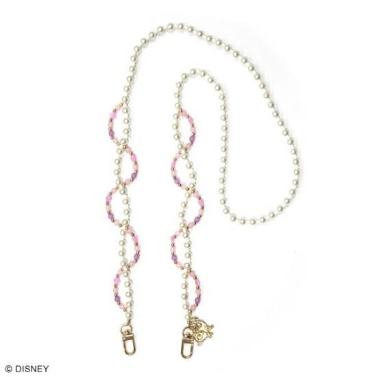 ディズニー ラプンツェル ビーズブレイドストラップ (パープル) スマホ