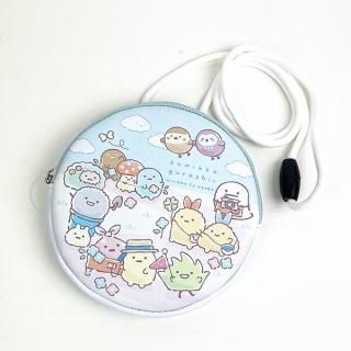 すみっコぐらし みにっコ ネックパース グリーン 小銭入れ キッズ すみっこ
