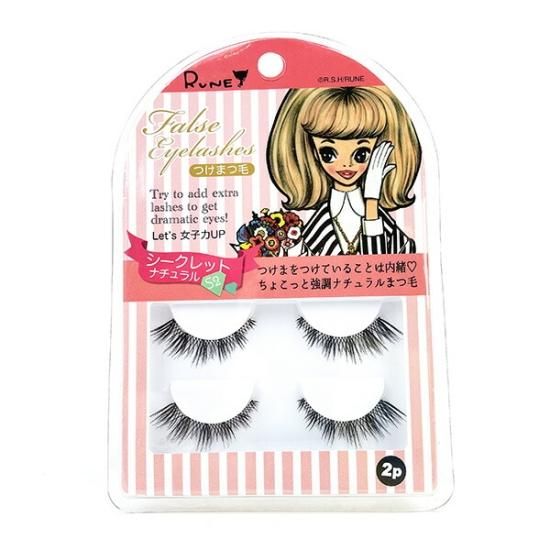 内藤ルネ つけまつ毛 シークレットナチュラルS1 つけま メイク 化粧