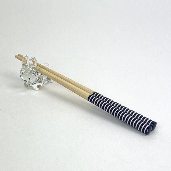 Transparent Miffy chopstick rests 