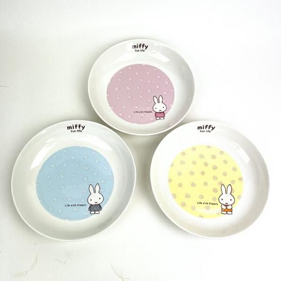 今年の新作から定番まで！ ミッフィー miffy カレー皿 トリオプレートセット life Fun 食器