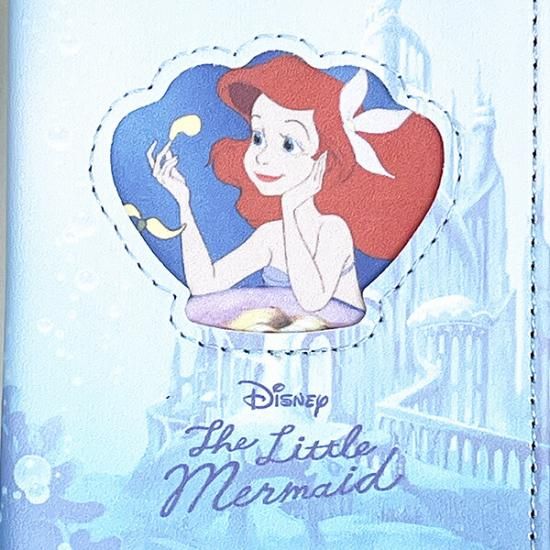 ディズニー アリエル 2つ折りパスケース (ブルー) リトル