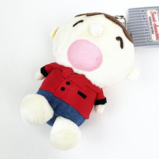 fluffy mascots and classically designed pouches
