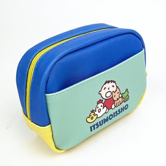 fluffy mascots and classically designed pouches