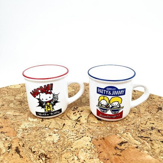 サンリオ ヴィンテージレトロ パティ&ジミー ホーロー風 サンリオ ヴィンテージレトロ パティ&ジミー ホーロー風