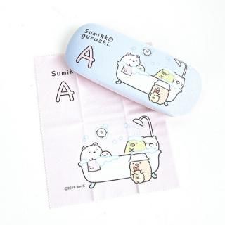 すみっコぐらし 「A」 イニシャル眼鏡ケース 眼鏡入れ すみっこ
