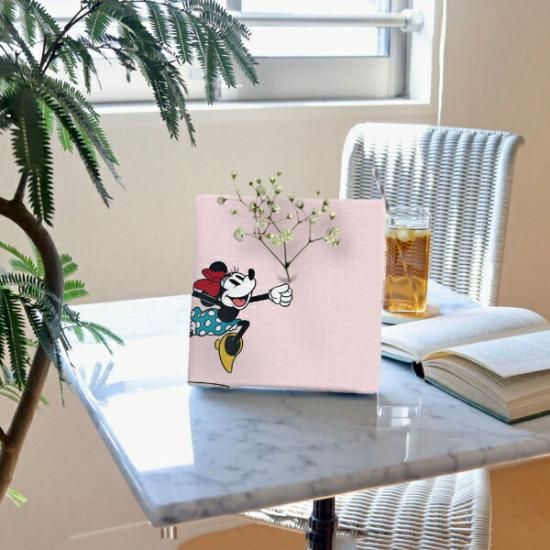 ディズニー ミニーマウスの花瓶(壁掛け用) 【ヨーロッパから正規