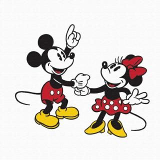 <img class='new_mark_img1' src='https://img.shop-pro.jp/img/new/icons15.gif' style='border:none;display:inline;margin:0px;padding:0px;width:auto;' />【予約品】≪8月入荷予定≫ディズニー ミッキーマウス IKEBANAミニーマウス カップル 一輪挿し 花瓶 アートパネル インテリア Disney 日本製