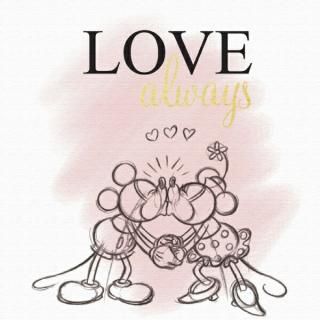 <img class='new_mark_img1' src='https://img.shop-pro.jp/img/new/icons15.gif' style='border:none;display:inline;margin:0px;padding:0px;width:auto;' />【予約品】≪8月入荷予定≫ディズニー ミッキーマウス IKEBANAミニーマウス カップル 一輪挿し 花瓶 アートパネル インテリア Disney 日本製