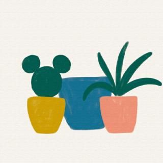 <img class='new_mark_img1' src='https://img.shop-pro.jp/img/new/icons15.gif' style='border:none;display:inline;margin:0px;padding:0px;width:auto;' />【予約品】≪3月入荷予定≫ディズニー ミッキーマウス IKEBANA 一輪挿し 花瓶 アートパネル インテリア Disney 日本製