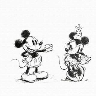 <img class='new_mark_img1' src='https://img.shop-pro.jp/img/new/icons15.gif' style='border:none;display:inline;margin:0px;padding:0px;width:auto;' />【予約品】≪3月入荷予定≫ディズニー ミッキーマウス IKEBANA ミニーマウス 一輪挿し 花瓶 アートパネル インテリア Disney 日本製