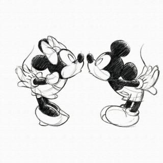 <img class='new_mark_img1' src='https://img.shop-pro.jp/img/new/icons15.gif' style='border:none;display:inline;margin:0px;padding:0px;width:auto;' />【予約品】≪3月入荷予定≫ディズニー ミッキーマウス IKEBANA ミニーマウス 一輪挿し 花瓶 アートパネル インテリア Disney 日本製