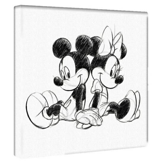 予約品】≪3月入荷予定≫ディズニー ミッキー・ミニー アートパネル