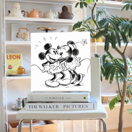 予約品】≪3月入荷予定≫ディズニー ミッキー・ミニー アートパネル