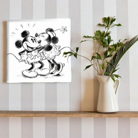 ディズニーリゾート アートパネル 予約品】≪3月入荷予定≫ディズニー ミッキー・ミニー アートパネル