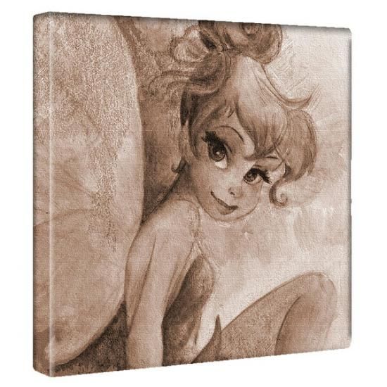 ディズニー絵画 ティンカーベル&ピーターパン/ネバーランドを