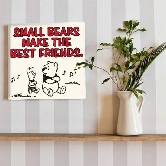 予約品】≪11月入荷予定≫ディズニー くまプーさんとピグレット アート