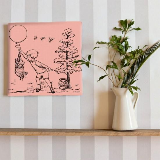 廃盤 くまのプーさん ディズニー ファブリックパネル 絵画