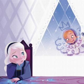 <img class='new_mark_img1' src='https://img.shop-pro.jp/img/new/icons15.gif' style='border:none;display:inline;margin:0px;padding:0px;width:auto;' />【予約品】≪8月入荷予定≫ディズニー  アナと雪女王 プリンセス Frozen アートパネル インテリア Disney  日本製