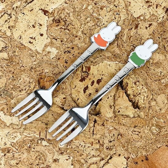 ミッフィー miffy フォーク (グリーン) 食器 キッズ